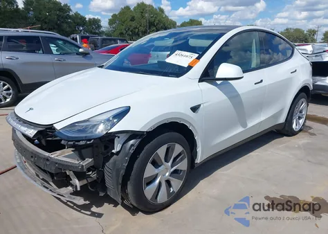 2023 Tesla Model Y Awd/Long Range Dual Motor All-Wheel Drive z USA, uszkodzony, nr VIN 7SAYGDEE6PA078790